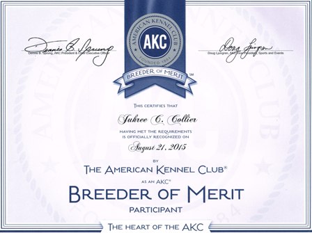 breeder of merit